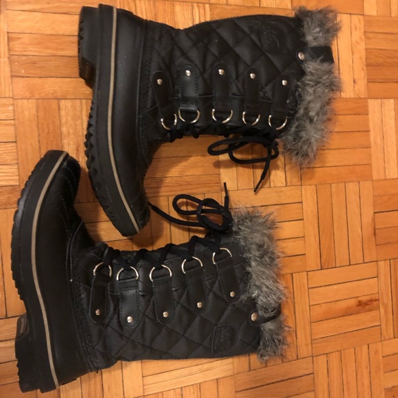 Sorel Tofino Boots Size 6 Black - Picture 2 of 4